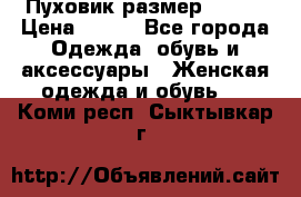 Пуховик размер 42-44 › Цена ­ 750 - Все города Одежда, обувь и аксессуары » Женская одежда и обувь   . Коми респ.,Сыктывкар г.